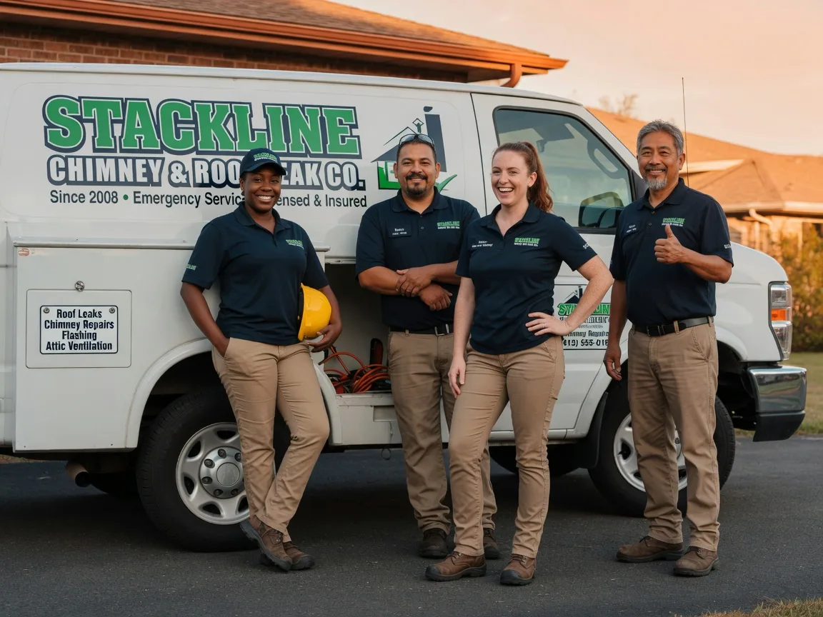 Chimney flashing repair company in Delmont, SD